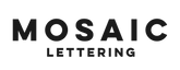 Mosaic Lettering