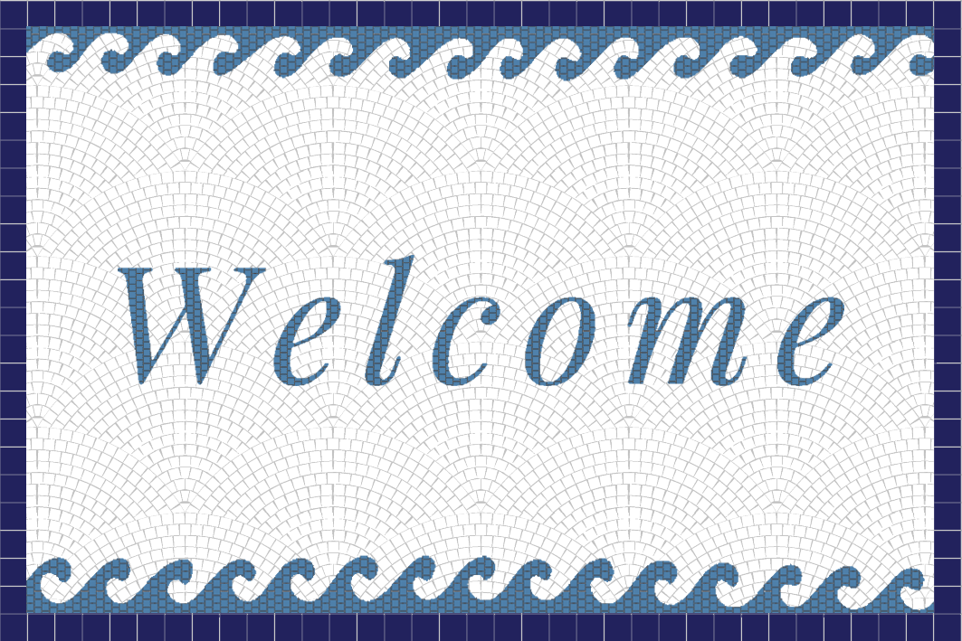 Custom Mosaic (Welcome) – Mosaic Lettering