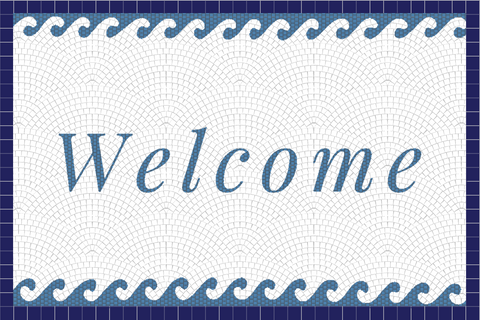 Custom Mosaic (Welcome) – Mosaic Lettering