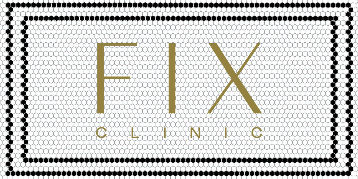 Custom Mosaic with Metallic Letterings ( fix clinic) – Mosaic Lettering