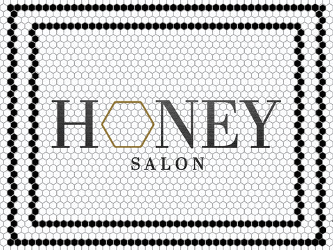 Mosaic with Metallic Letterings ( shea blandford )