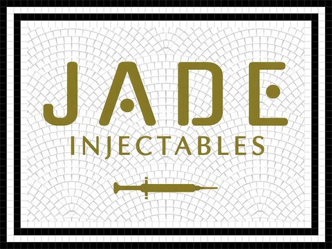 Custom Mosaic with Metallic Logo (Jade Injectables) – Mosaic Lettering
