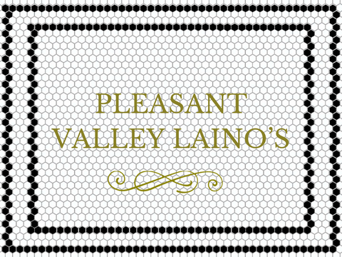Custom Mosaic with Metallic Letterings ( Jamie Laino )