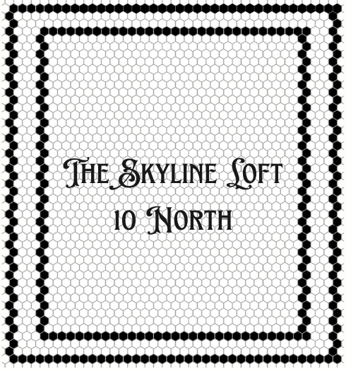 Custom Mosaic with Metallic Logo ( The Skyline Loft ) – Mosaic Lettering