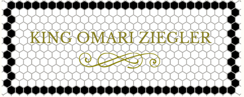 Custom Mosaic with Metallic Logo (king omari ziegler)