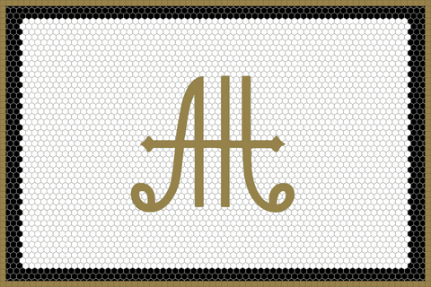 Custom Mosaic with Metallic Logo (Stacy Buky)