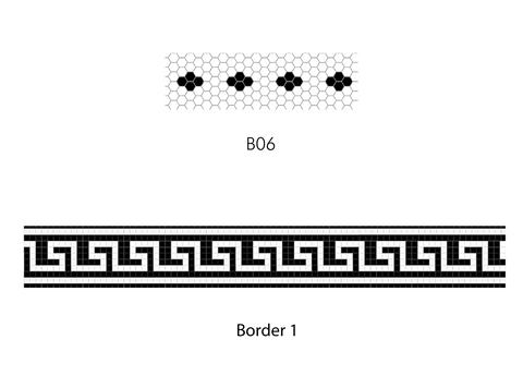 Custom  Mosaic (Border 3 & B06)
