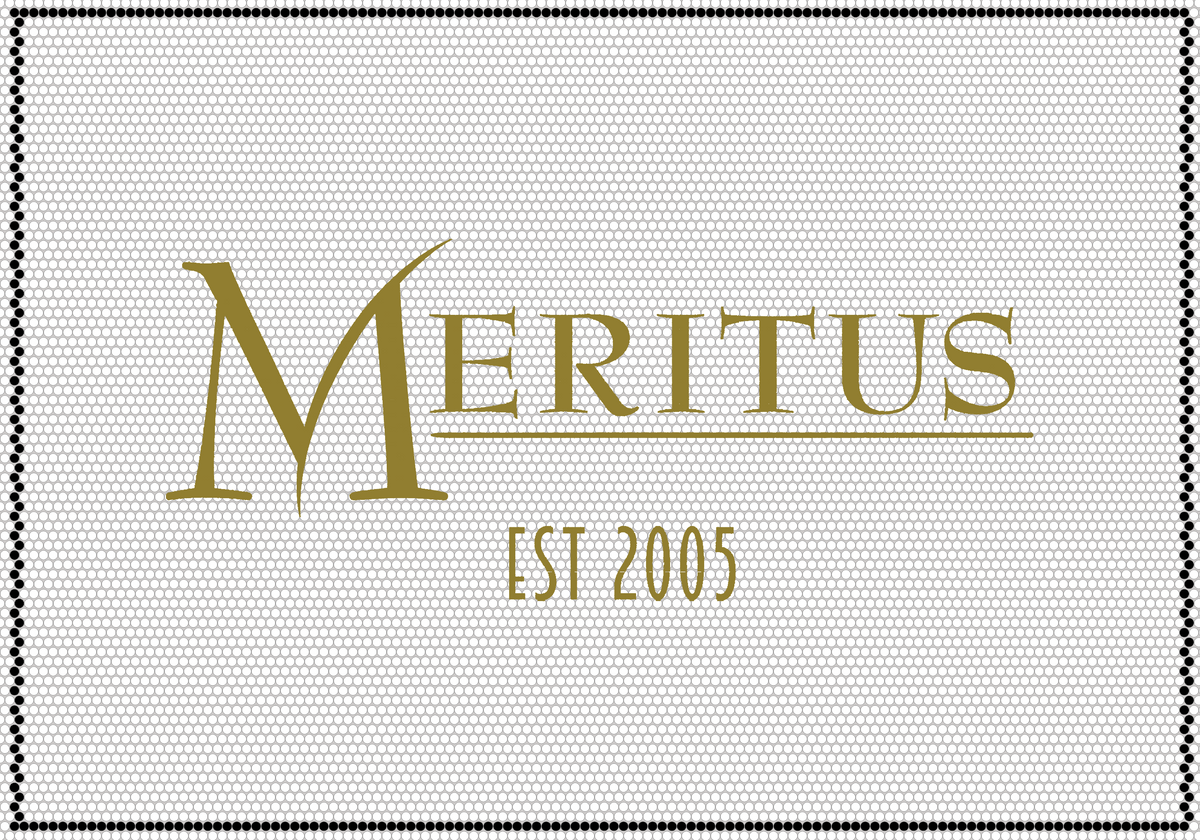 Merit Lettering Custom Mosaic with Metallic Logo (Meritus) – Mosaic Lettering