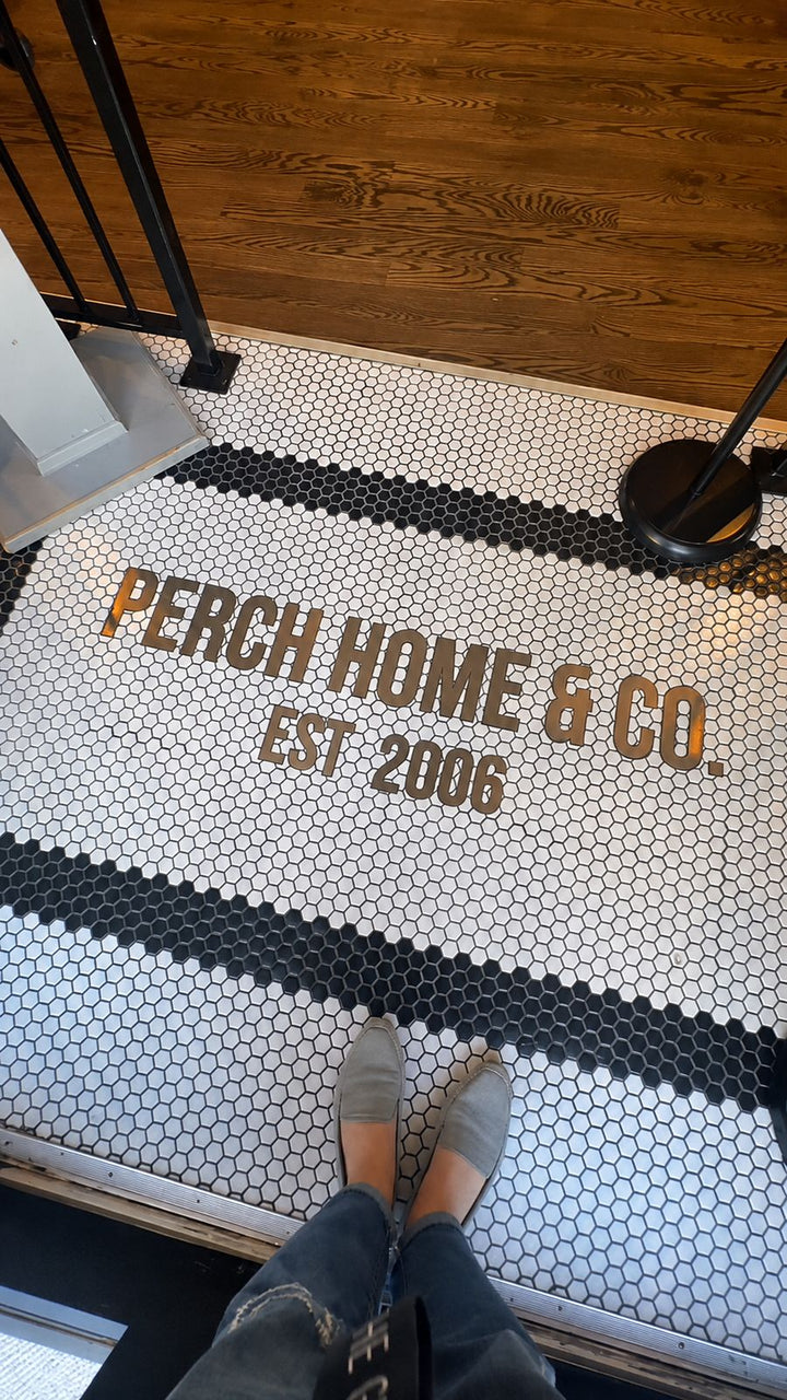 Design concept: Perch Home & Co. entrance mosaic
