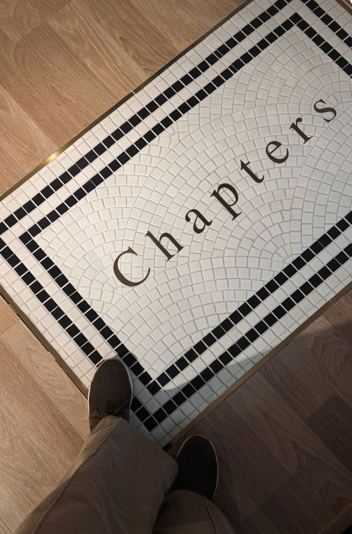 Chapter finished mosaic by Mosaic Lettering