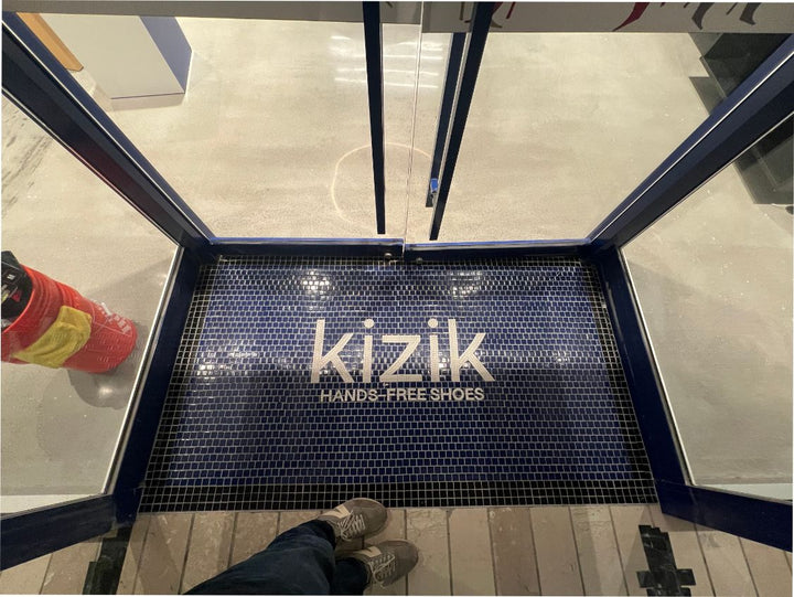 Kizik finished mosaic by Mosaic Lettering