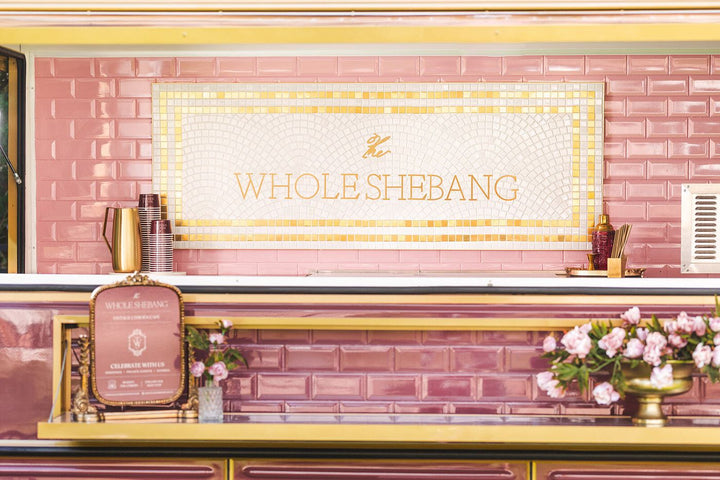 Whole Shebang finished mosaic by Mosaic Lettering