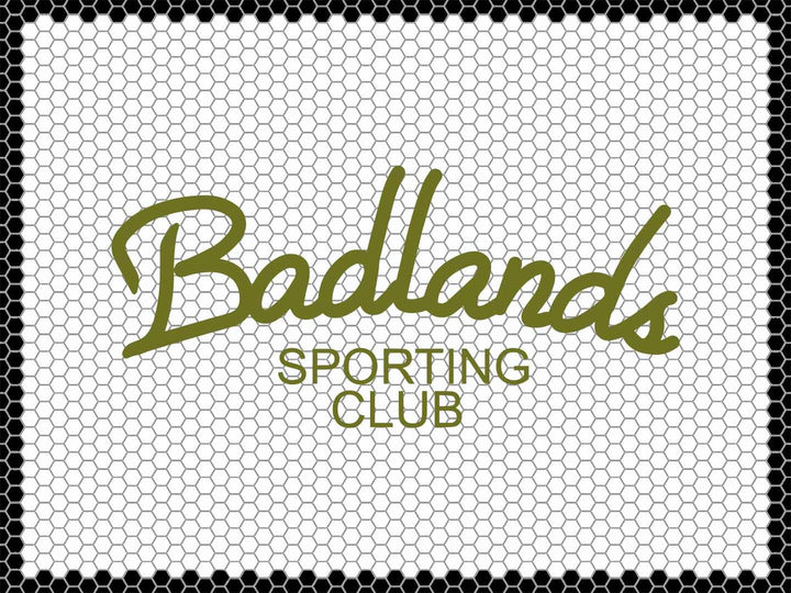 Badlands mockup design by Mosaic Lettering