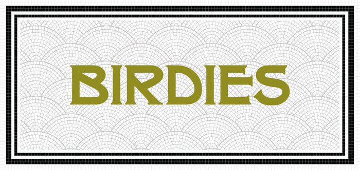Birdies free mosaic mockup