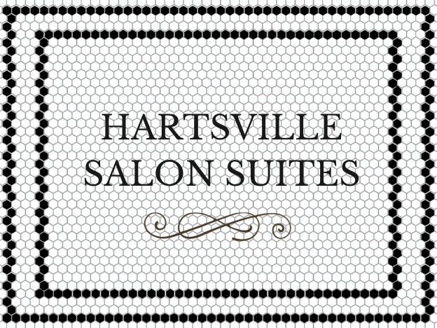 Hartsville Salon Suites mockup design by Mosaic Lettering