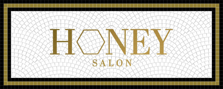 Honey Salon mockup design by Mosaic Lettering