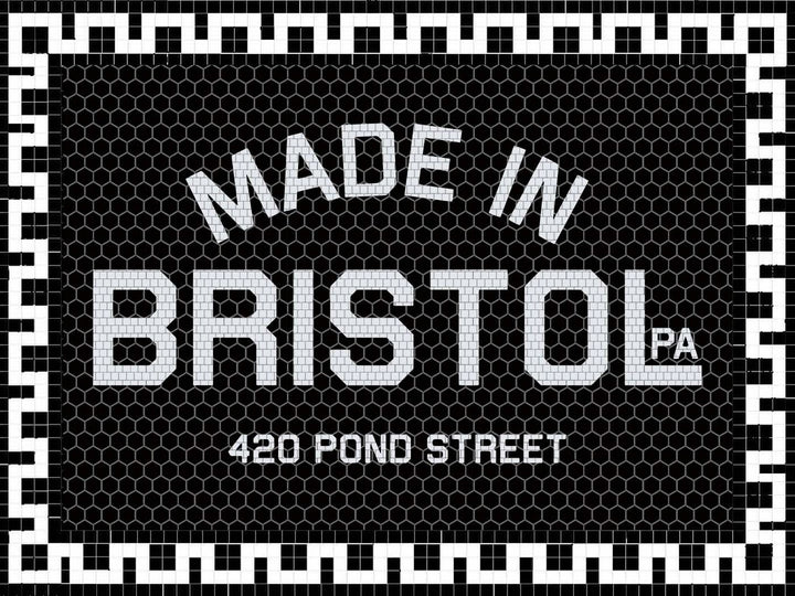 Made In Bristol mockup design by Mosaic Lettering