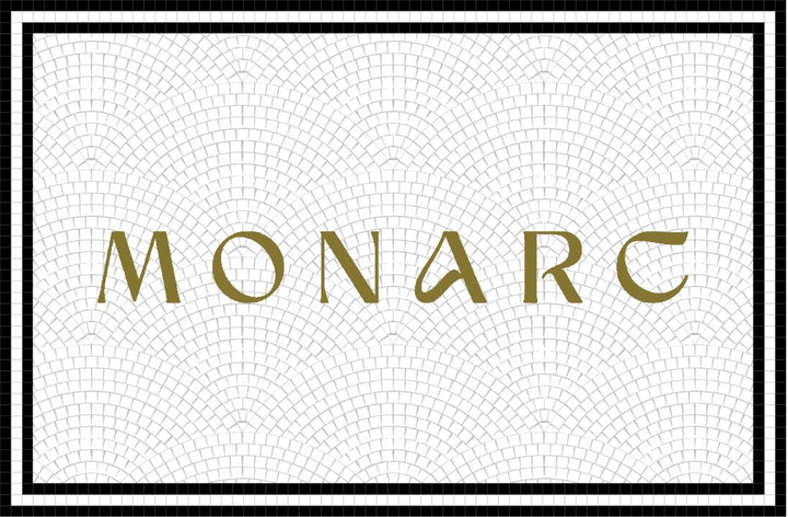 Monarc mockup design by Mosaic Lettering