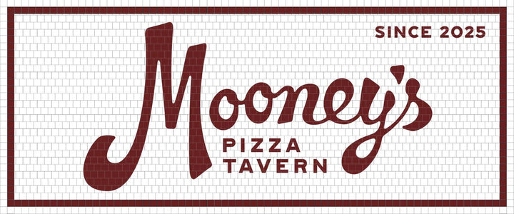 Mooney's mockup design by Mosaic Lettering