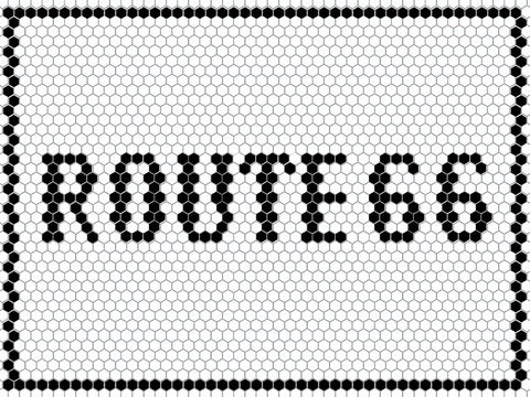 Standard-grid Mosaic - Route 66